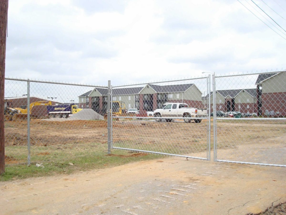 Temporary Construction Fencing in Tuscaloosa AL